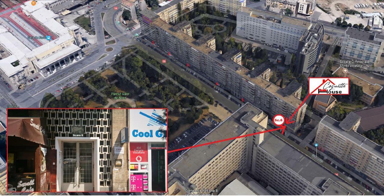 부쿠레슈티 Coquettehouse Gara De Nord 아파트 외부 사진